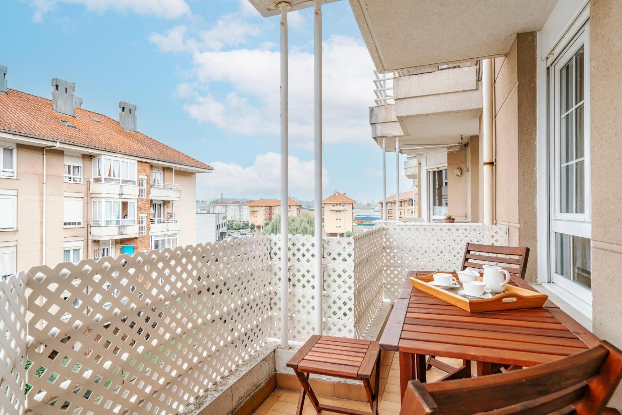 Piso Con Piscina Apartment Santander Exterior foto